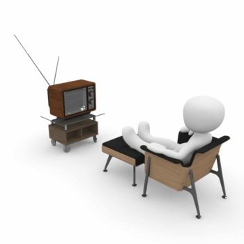 3Dman devant la télévision