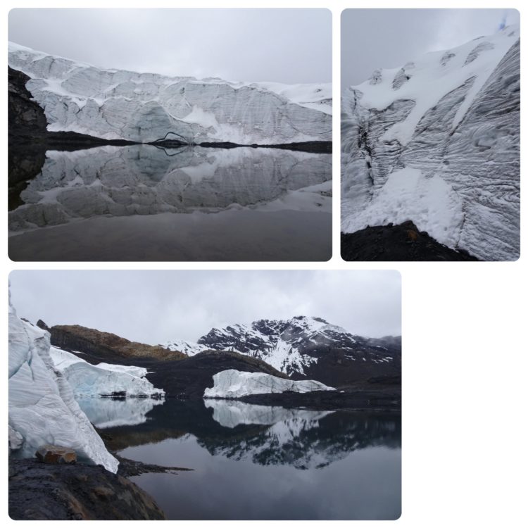 Quelques vues de ce qu'il reste du nevado Pastoruri