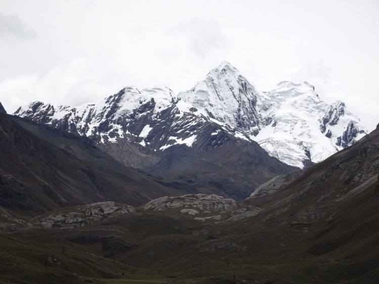 Neige en vue, on approche du glacier !