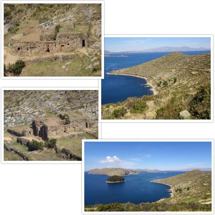 Vue sur le Pilko Kaina et sur le lac en direction de Copacabana